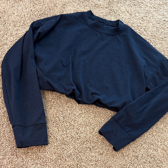 Navy Blue Women's Sweater - Picture 1 of 2